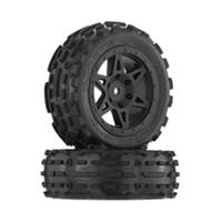 Dboots Sand Scorpion DB Tire Set Glued (Black) (Front) (2PCS) (AR550015)