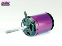 Hacker A60-16 M V4 Brushless elektromotor voor vliegtuigen kV (rpm/volt): 215 Aantal windingen (turns): 16