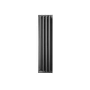 Designradiator Plieger Inox Melody 861 Watt Ronde Buizen 180x37 cm Inox-Look - Designradiator Plieger Inox Melody 861 Watt Ronde Buizen 180x37 cm