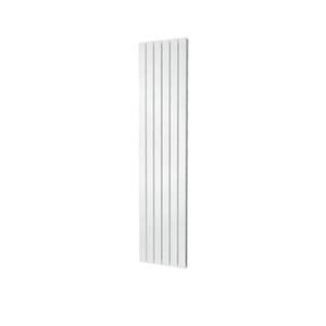 Plieger Cavallino Retto designradiator verticaal enkel middenaansluiting 1800x450 mm 910 W, wit