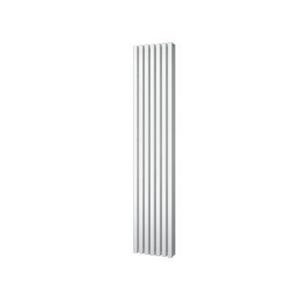 Plieger Siena designradiator verticaal dubbel 1800x318 mm 1096 W, wit