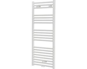 Badstuber Bari haddoek radiator 118,8x60cm wit midden-aansluiting