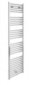 Badstuber Bari haddoek radiator 178,5x60cm chroom midden-aansluiting