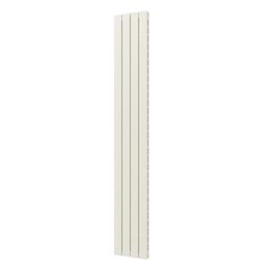Plieger Cavallino Retto designradiator dubbel middenaansluiting 2000x298mm 666W wit structuur 7255344