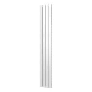 Plieger Cavallino Retto designradiator dubbel middenaansluiting 2000x298mm 666W mat wit 7255345