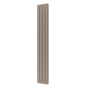 Plieger Cavallino Retto designradiator dubbel middenaansluiting 2000x298mm 666W zandsteen 7255347