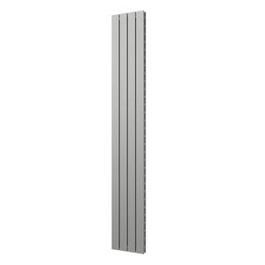 Plieger Cavallino Retto designradiator dubbel middenaansluiting 2000x298mm 666W parelgrijs (pearl grey) 7255349