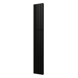 Plieger Cavallino Retto designradiator dubbel middenaansluiting 2000x298mm 666W antraciet metallic 7255352