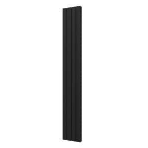 Plieger Cavallino Retto designradiator dubbel middenaansluiting 2000x298mm 666W donker grijs structuur 7255355