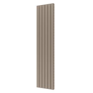 Plieger Cavallino Retto designradiator dubbel middenaansluiting 2000x450mm 999W zandsteen 7255360