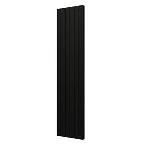 Plieger Cavallino Retto designradiator dubbel middenaansluiting 2000x450mm 999W zwart 7255367