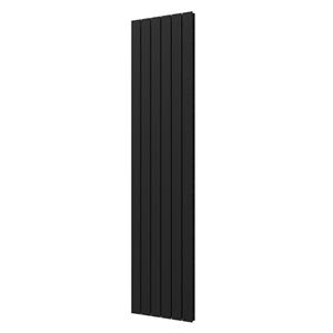 Plieger Cavallino Retto designradiator dubbel middenaansluiting 2000x450mm 999W donker grijs structuur 7255368