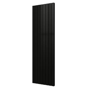 Plieger Cavallino Retto designradiator dubbel middenaansluiting 2000x600mm 1332W antraciet metallic 7255378