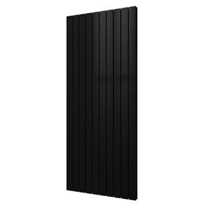 Plieger Cavallino Retto designradiator dubbel middenaansluiting 1800x754mm 2146W antraciet metallic 7255287