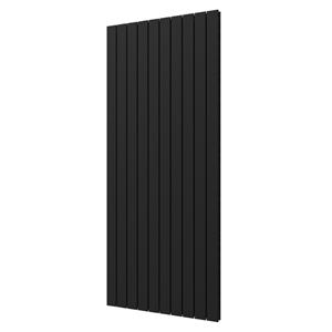 Plieger Cavallino Retto designradiator dubbel middenaansluiting 1800x754mm 2146W donker grijs structuur 7255290