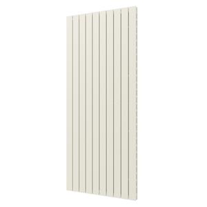 Plieger Cavallino Retto designradiator dubbel middenaansluiting 1800x754mm 2146W wit structuur 7255279