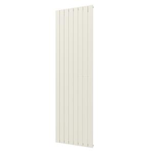 Plieger Cavallino Retto designradiator enkel middenaansluiting 2000x600mm 1332W wit structuur 7255318