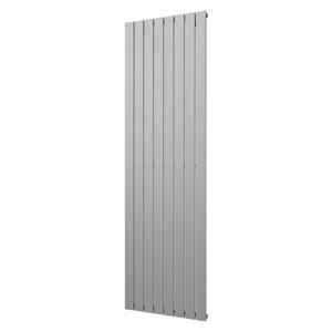 Plieger Cavallino Retto designradiator enkel middenaansluiting 2000x600mm 1332W parelgrijs (pearl grey) 7255323