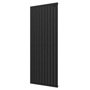 Plieger Cavallino Retto designradiator enkel middenaansluiting 2000x754mm 2146W donker grijs structuur 7255342