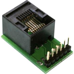 TAMS Elektronik 44-09200-01-C S88-A-SL Adapterstekker S 88 6-polig Kant-en-klare module