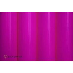 oracover Bügelfolie (L x B) 10m x 60cm Neon-Pink (fluoreszierend)