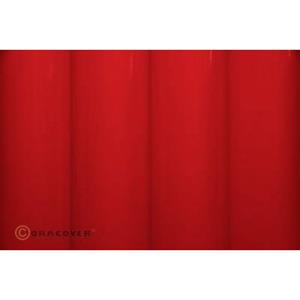 oracover Bügelfolie (L x B) 10m x 60cm Rot (fluoreszierend)