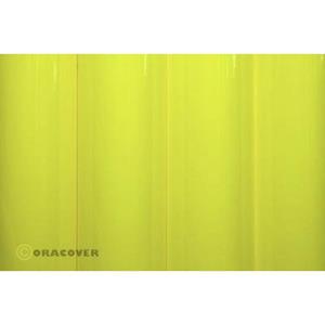 Strijkfolie Oracover 21-031-010 (l x b) 10 m x 60 cm Geel (fluorescerend)