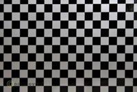 Oracover 44-091-071-010 Strijkfolie Fun 4 (l x b) 10 m x 60 cm Zilver-zwart
