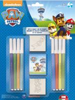 Nickelodeon Paw Patrol Kleur- en Stempelset 11-Delig