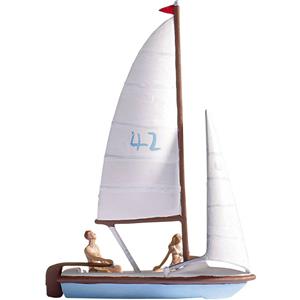 NOCH 16824 H0 Zeilboot Kant-en-klaar model