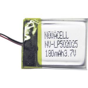 Micro-LiPo-Akku 3.7V (max) (L x B x H) 20 x 25 x 5mm