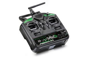 Absima SR2S RC handzender 2,4 GHz Aantal kanalen: 2 Incl. ontvanger