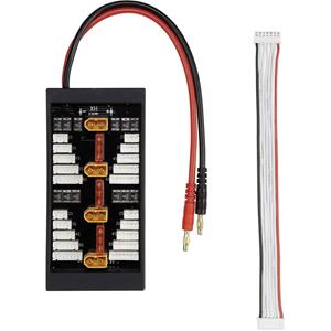 Voltcraft LiPo Balancer Board Uitvoering lader: XT60-steeksysteem Uitvoering accupack: bananenstekker Geschikt voor aantal cellen: 2 - 6