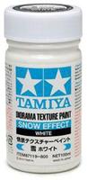 Diorama Textur Farbe Schnee-Effekt Weiss