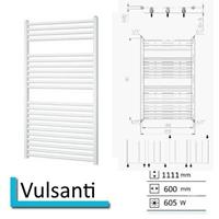 Boss&wessing Handdoekradiator  Vulsanti 1111 x 600 mm