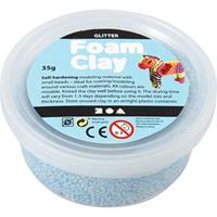 Creotime klei Glitter lichtblauw 35 gram (78865)