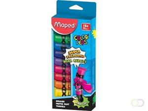 Maped Color'Peps plakkaatverf, tubes van 12 ml, ophangdoos met 12 tubes in geassorteerde kleuren