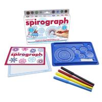 BOTI Bastelset Spirograph Starterkit mehrfarbig