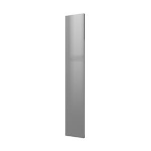 Plieger Perugia designradiator verticaal middenaansluiting 1806x304mm 535W zilver metallic 7255598