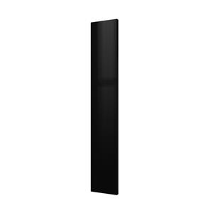 Plieger Perugia designradiator verticaal middenaansluiting 1806x304mm 535W zwart 7255604