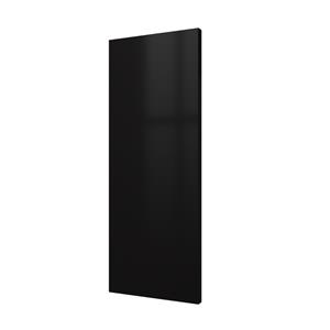 Plieger Perugia designradiator verticaal middenaansluiting 1206x456mm 549W antraciet metallic 7255589