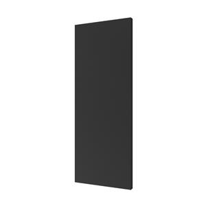 Plieger Perugia designradiator verticaal middenaansluiting 1206x456mm 549W zwart grafiet (black graphite) 7255590