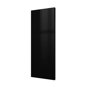 Plieger Perugia designradiator verticaal middenaansluiting 1206x456mm 549W zwart 7255592