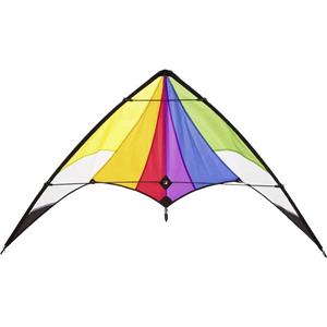 Ecoline tweelijnsstuntkite Orion Rainbow 140 cm