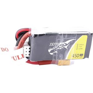 Modellbau-Akkupack (LiPo) 7.4V 450 mAh Zellen-Zahl: 2 75 C Softcase XT30