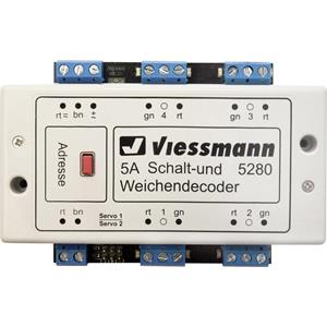 viessmannmodelltechnik Viessmann Modelltechnik 5280 Viessmann Modellspielwaren Schakel- en wisseldecoder Module