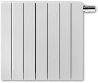 Vasco ZAROS H100 radiator (decor) aluminium wit (hxlxd) 600x825x100mm