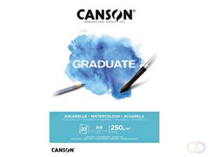 Canson Aquarelblok  A4 300gr 10vel