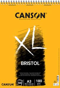 Canson Tekenblok  XL Bristol A3 50v 180gr