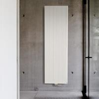 Vasco Carre Plus Plan CPVN1 designradiator enkel 1600x475mm 1505W aansluiting 0018 wit 1121004751600001890160000